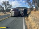 Burson Road rollover crash - Calaveras Consolidated Fire Image