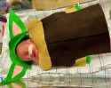Doctors Medical Center Modesto NICU Preemie Halloween Costume Baby Yoda