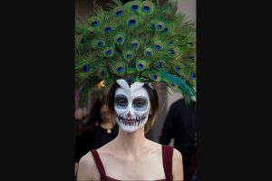 Sabrina Biehl at Murphys Dia de Los Muertos photo by Photo by Lisa-Marie Pohl