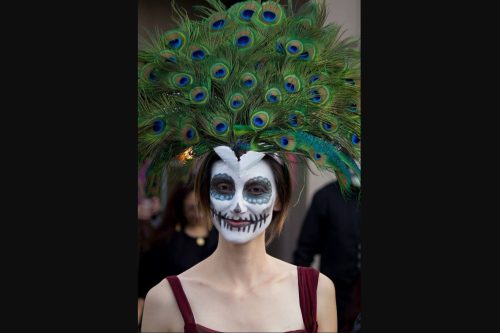 Sabrina Biehl at Murphys Dia de Los Muertos photo by Photo by Lisa-Marie Pohl