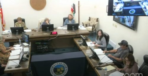 Sonora City Council Fees