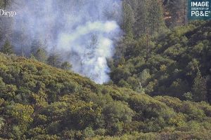 Archive photo of a fire in Sonora on Stockton Road near HWY 108