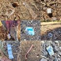 Micro-trash found at campsite in STF