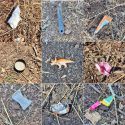 Micro-trash found at campsite in STF