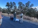 Great Horned Owl Toby released by CHP officer that saved its life