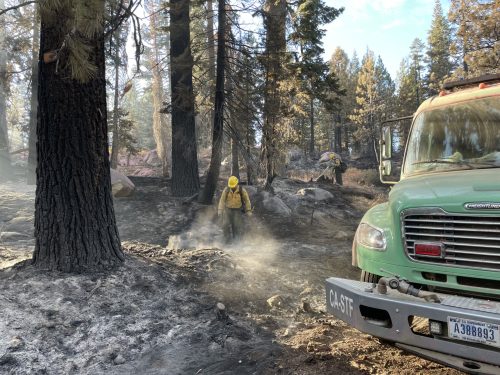 Peak Fire in Stanislaus National Forest