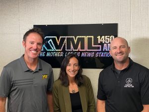 Brian Wahlbrink, Paula Gaiser, and Jamie Roberson