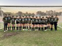Portillo U13G_Monster Mash Champions: Left to right: Coach Michael Portillo, Chloe Brown, Josie Weaver, Cayla Lee, Mia Serrano, Tatum Sparks, Kinsley Wahlbrink, Keira Speer, Grace Romero, Maeve Herd, Emilee Dahl, Cora Crook, Sidney Portillo, Makena Wray, Sophia Ruiz, Coach Jamie Serrano