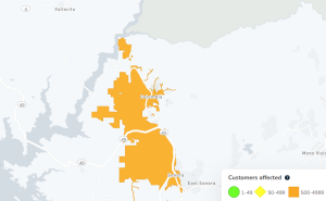 PG&E Power Outage Map