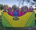 Ritts U14G_Monster Mash 2nd Place: Crayons in player pink, and blocker blue Back- Addyson, Reagan, Giselle, Hailey McKinley, Olive Front - Meadow, Kailani, Paige, Jillian, Madison, Savannah, Freya, Chloe, Briella