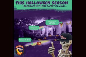Spooky Halloween decorations can be fire hazards