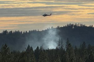 Vegetation Fire in the West Point area of Calaveras County -- Photo Carlos Stoughton