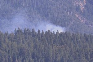 Vegetation Fire south of Highway 108 between Twain Harte and Sugar Pine in Tuolumne County -- PG&E live camera