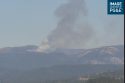 Peak Fire burning near Herring Creek Reservoir in the Stanislaus National Forest -- PG&E live camera 1:55 p.m.