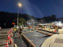 caltrans photo of night work
