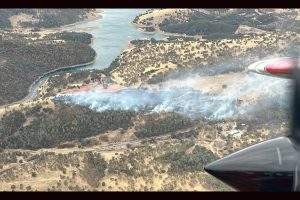 Brauns Fire near San Andreas in Calaveras County -- CAL Fire TCU photo