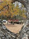 Brauns Fire near San Andreas in Calaveras County -- CAL Fire TCU photo