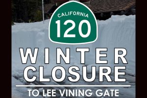 Highway 120 Tioga Pass managed by Yosemite National Park closes for the winter season 2024