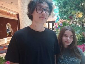 14-year-old Xander Alikai Vivas and 13-year-old Caitlyn Tricia Gossage