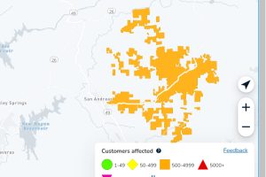 PGE power outage in the Mountain Ranch area of Calaveras County