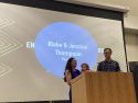 Jessica and Blake Thompson receive the Entrepreneurs of the Year Award