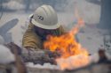 STF pile burning on the Calaveras Ranger District -- STF photo
