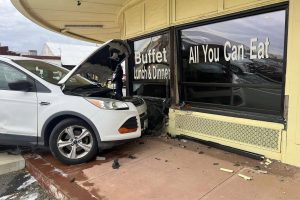 SUV crashes into Valley Springs restaurant -- CCF photo