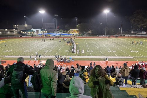Sonora defeats Calaveras High in high school football playoffs -- photo Zeb Drivdahl