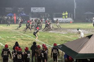 Sonora defeats Woodland Christian in CIF Sac Joaquin Section 6 playoff game in high school football -- Photo by Zeb Drivdahl