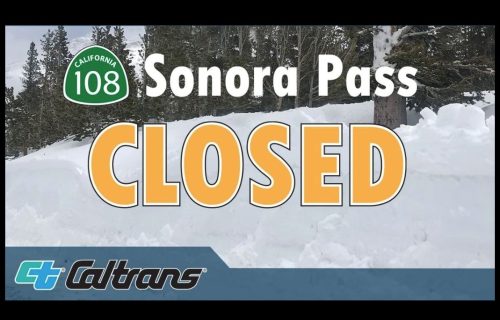 Sonora Pass Closed