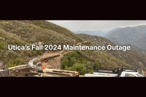 Utica's annual fall maintenance outage -- Utica photo