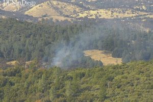 Vegetation fire near Groveland in Tuolumne County