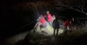 TCSO SAR team performing the rope rescue