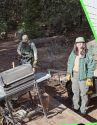 BBQ found at dump site in STF in Calaveras County -- STF photo