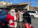 Santa, Sheriff Vasquez, and Darrell Slocum
