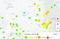 PGE power outages in Tuolumne and Calaveras counties