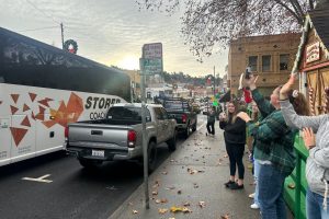 Sonora High football team gets a community send-off for championship game