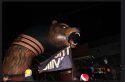 Summerville float with Bear mascot -- Photo taken by: