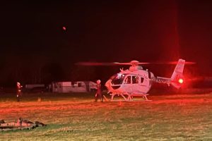 Two vehicle crash on HWY 12 in Valley Springs area of Calaveras County -- CCF photo