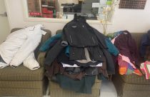 Jackets donated to the Interfaith Coat Drive -- Photo taken by BJ Hansen