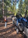 Work done to repair the Cherry Lake Boat Launch exit route