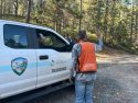 Work done to repair the Cherry Lake Boat Launch exit route