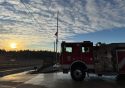 Flags lowered in honor of late firefighter TJ Wennhold