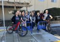 Blue Zones Bike Racks at Tuolumne County Superintendent of Schools Office
