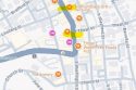 TUD map of main sewer work area on S. Washington Street in downtown Sonora