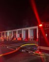 TCFD battle fire at Purely Storage in Sonora on Sunday (2/9) -- TCFD photo