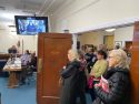 Community members speak out against LGBTQ related attack in Jamestown