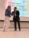 Annual Every Student Succeeding event with award being given to student from Superintendent of Summerville Elementary School District Ben Howell -- TCACSA photo