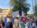 Protest Held In Downtown Sonora