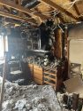 Residential structure fire in Rancho Calaveras -- CCF photo